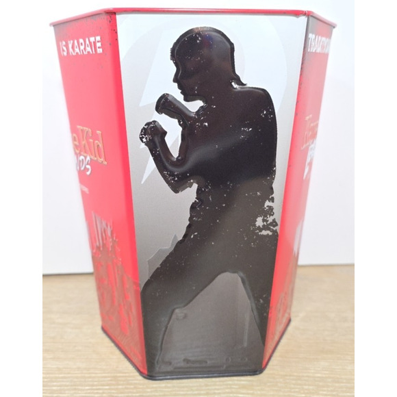 Karate Kid Legends Tin Popcorn Bucket Cinemark Exclusive 2025 New in Hand - Picture 2 of 8